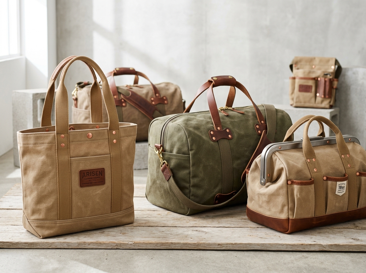 Heavy-Duty Cotton Canvas & Duck Bags