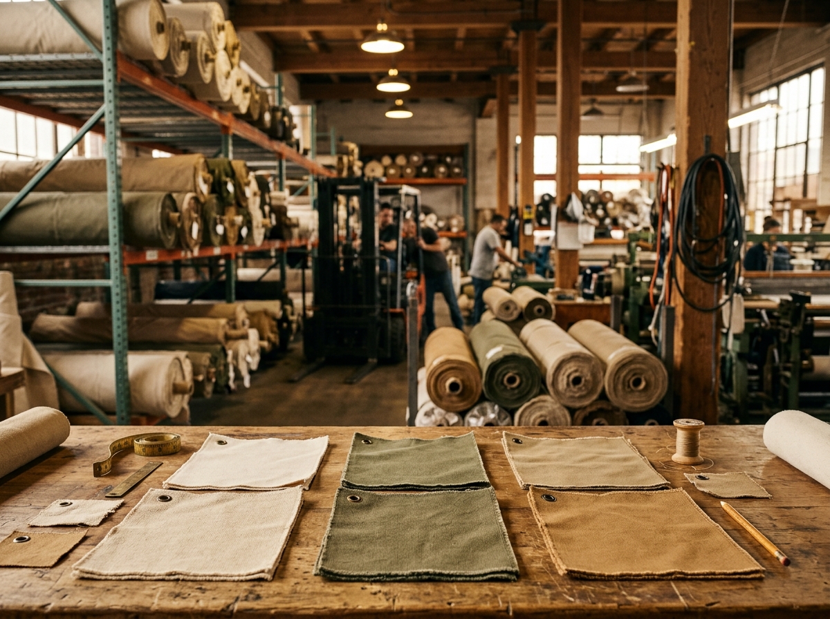 Heavy Duty 100% Cotton Duck Canvas