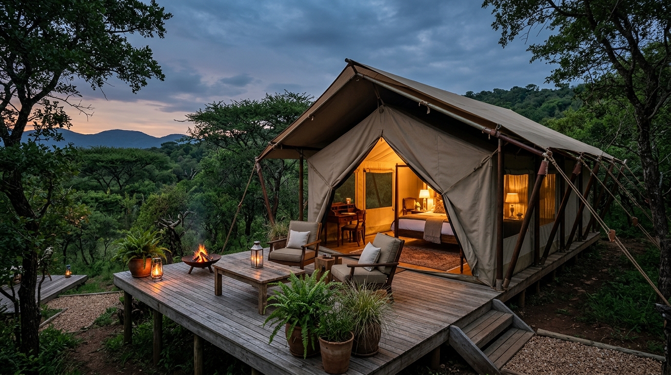 Luxury Safari & Glamping Resort Tents
