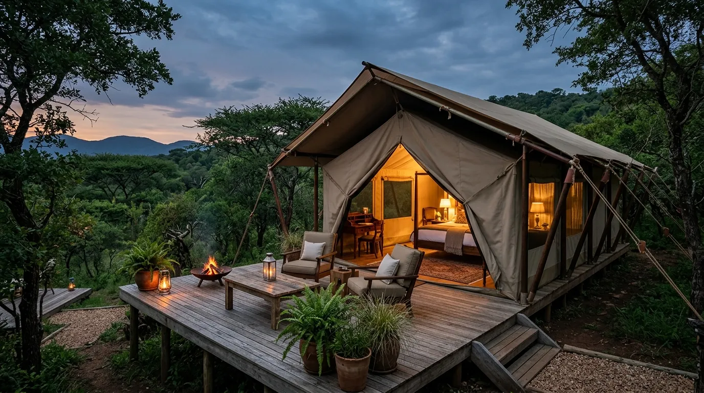 Luxury Safari & Glamping Resort Tents