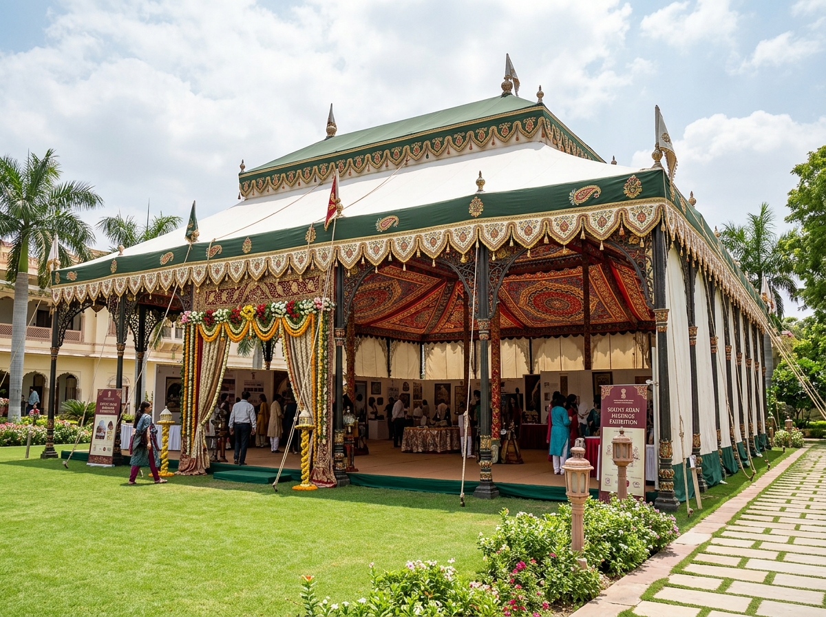 Exhibition Marquees & Shamianas